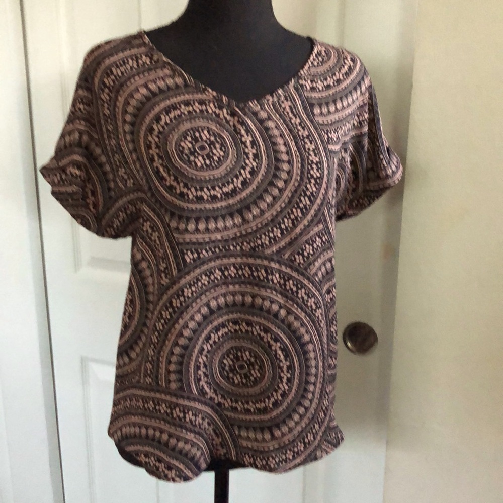 100% polyester fresh blouse